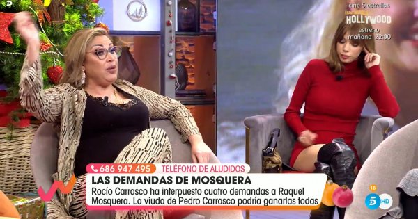 Alejandra Rubio ha defendido a Rocío Carrasco ante las palabras de Raquel Mosquera.