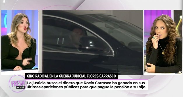 Marta Riesco ha arremetido contra Rocío Carrasco delante de Gloria Camila y Rosa Benito.