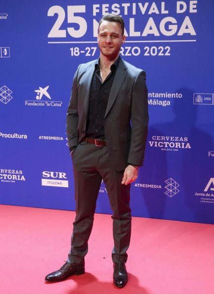 El actor en la gala inaugural del Festival de Málaga.