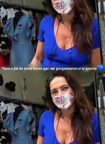 Olga Moreno compartió este montaje con la frase en sus redes sociales.