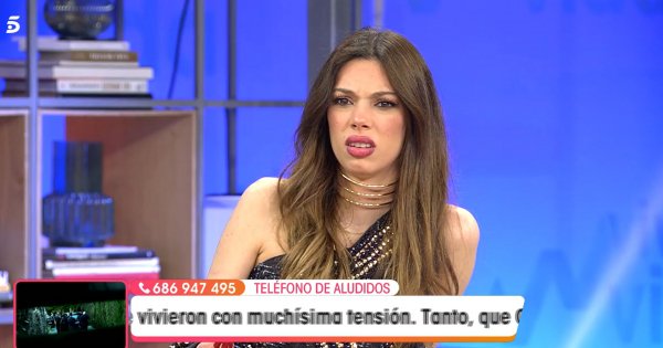 Alejandra Rubio ha recalcado que los asistentes de su familia fueron pocos.