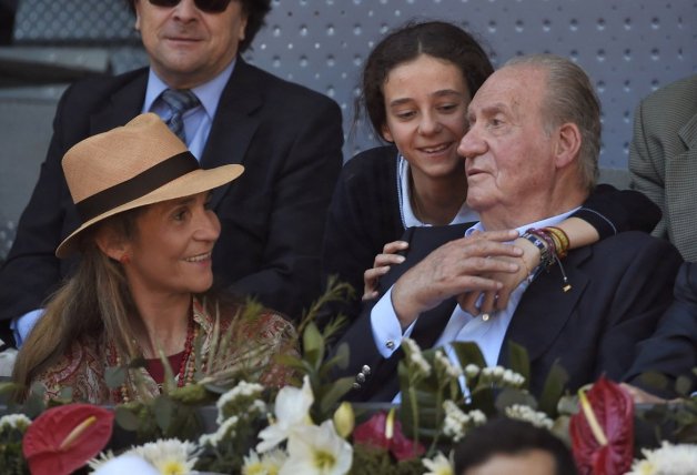 Victoria Federica y Juan Carlos I se llevan a las mil maravillas.