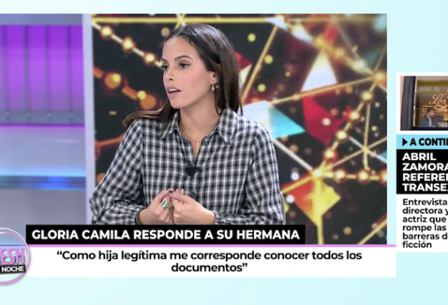 Gloria Camila Ortega explica qué documentos pedía a su hermana Rocío Carrasco.