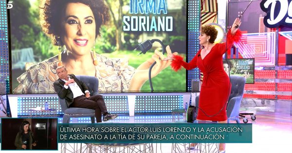 Irma Soriano ha contado con pelos y señales la experiencia que vivió.