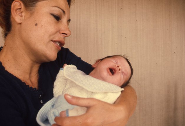 Laura Valenzuela con su única hija, Lara Dibildos.