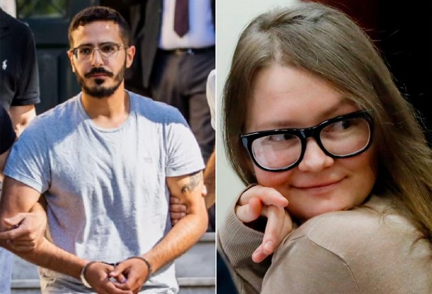 El estafador de Tinder y Anna Delvey.