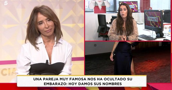 María Patiño ha reaccionado a la noticia sorpresa en Socialité.