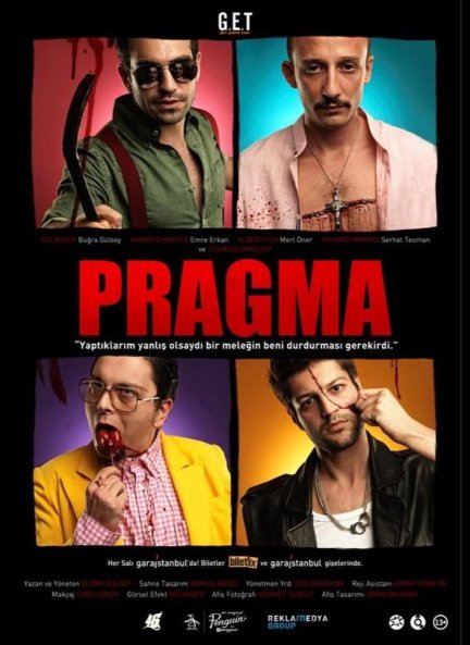 El cartel de "Pragma", con Bugra y Serhat como protas.