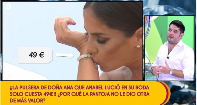 En 'Sálvame' cuestionaron el regalo de Isabel Pantoja a Anabel.