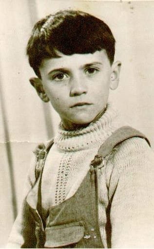 José Mota cuando era un niño.