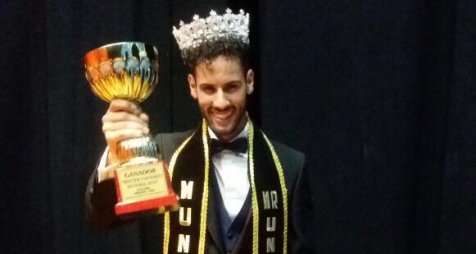 Asraf Beno fue el ganador de "Míster Universo Mundial".