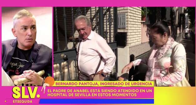 Kiko Hernández informó en Sálvame del ingreso del padre de Anabel Pantoja en el hospital.