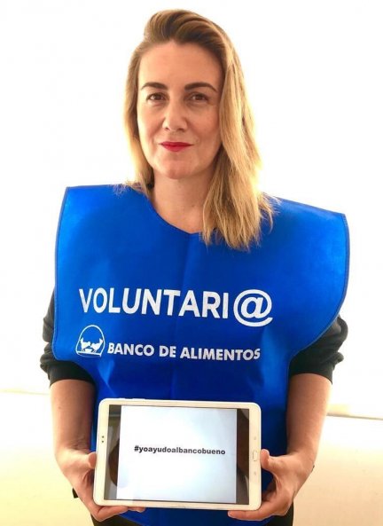 Ha sido voluntaria del Banco de Alimentos.