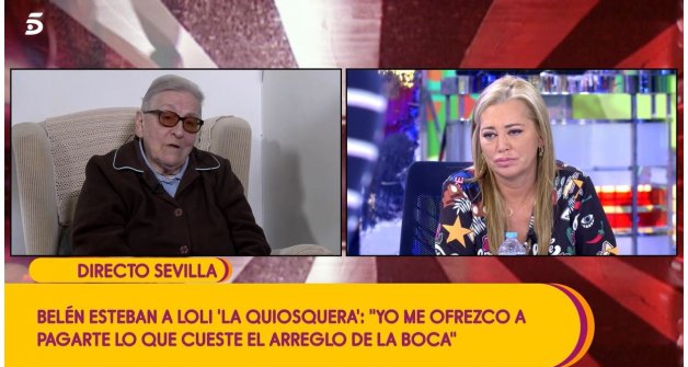 Belén Esteban ha tenido un generoso gesto con la mujer a la que Isabel Pantoja debe casi 80.000 euros.