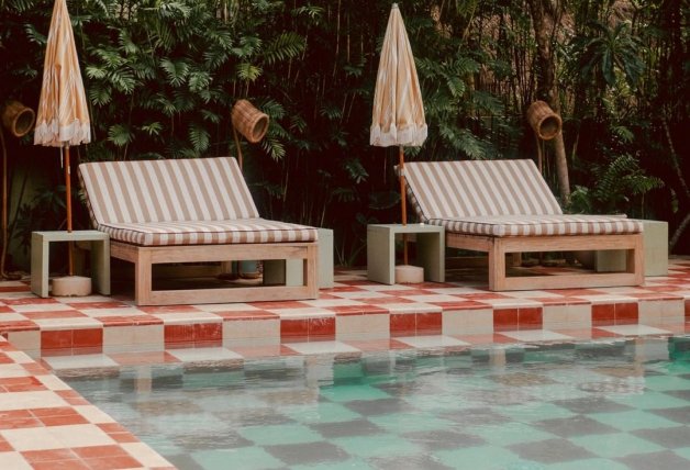 La piscina es, sin duda, el punto más fotografiado del Hotel Panamera.