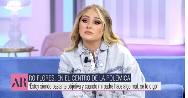 Rocío Flores como colaboradora de "El Programa de Ana Rosa".