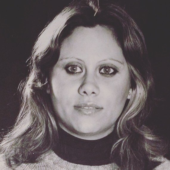 Carmina Barrios, de joven, mucho antes de hacerse famosa.