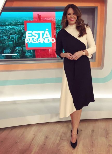 Fabiola ha colaborado en el programa 'Está pasando' de Telemadrid.