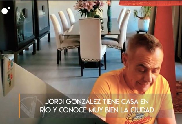 Jordi intervino en 'Viajeros Cuatro' desde su apartamento en Río de Janeiro.