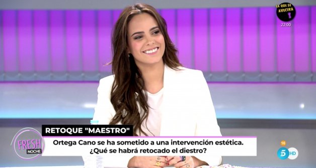 Gloria Camila, esta tarde en Ya son las Ocho (Telecinco).