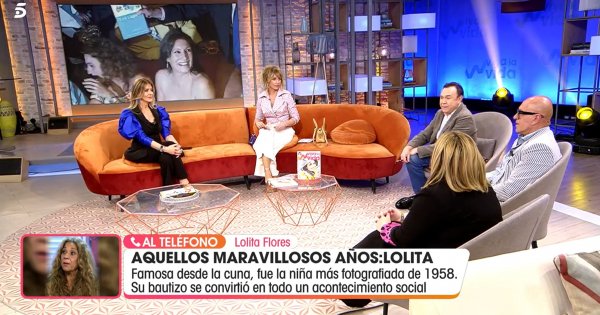 Lolita Flores ha intervenido en 'Viva la vida' para hablar sobre Carmina Ordóñez.