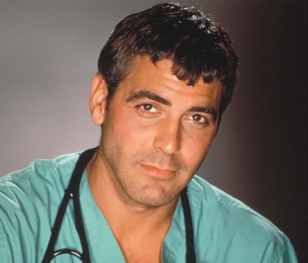 Gracias a su papel del Dr. Ross en Urgencias, Clooney enamoró a todo el público.