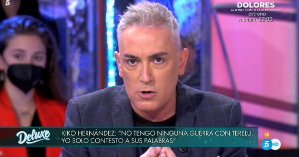 Kiko Hernández reaccionó a las palabras de Terelu Campos.