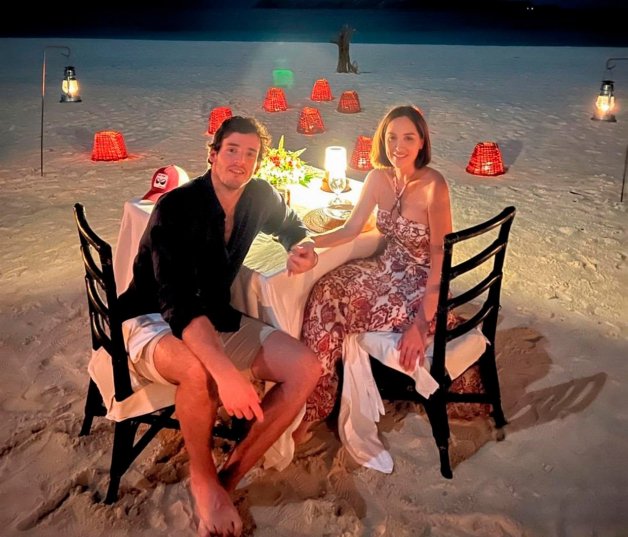 Íñigo y Tamara durante sus recientes vacaciones románticas a Filipinas. 