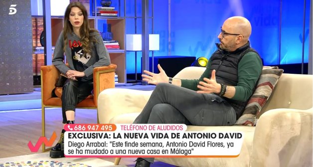 Diego Arrabal informó en exclusiva sobre la mudanza de Antonio David.