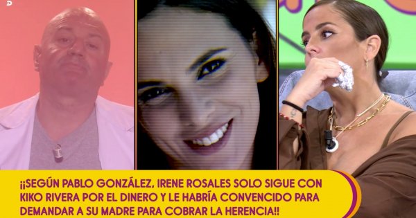 Anabel Pantoja escucha el bombazo de Pablo González.