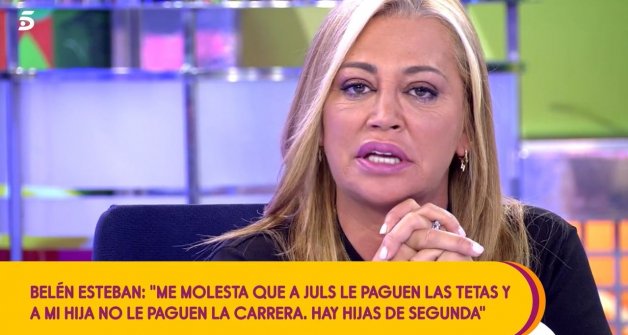 Belén Esteban, sin pelos en la lengua sobre las últimas noticias de Julia Janeiro.