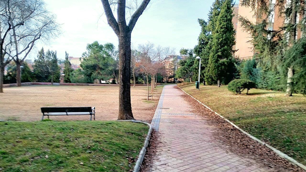 Imagen del parque de Chamartín que llevará el nombre de Verónica Forqué.