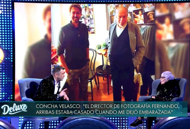 Concha Velasco hizo público que Fernando Arribas es el padre biológico de su hijo Manuel.