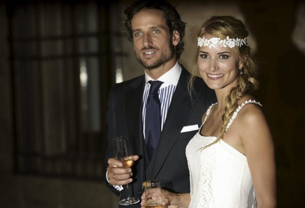 Feliciano y Alba celebraron una boda de cuento en Toledo.