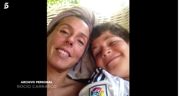 En su docuserie, Rocío Carrasco mostró imágenes inéditas con su hijo David.