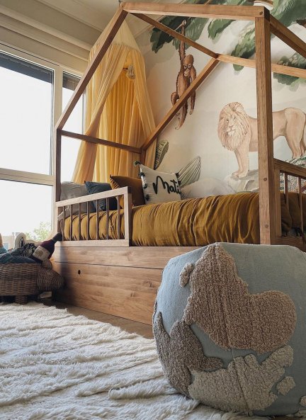 La nueva habitación del hijo de Laura Matamoros es muy acogedora (fuente: Instagram)