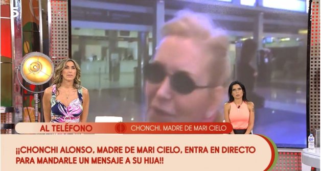 Mari Cielo Pajares se derrumbaba ayer en 'Sálvame'.