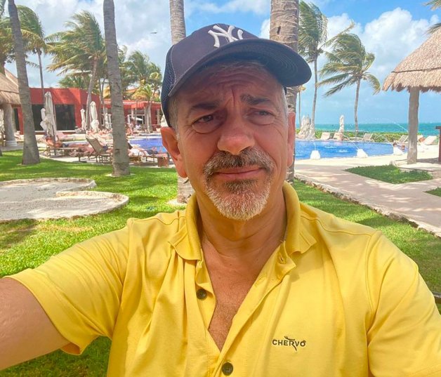  Carlos Sobera, en su hotel de la Riviera Maya.