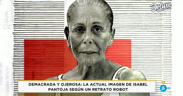 La actual imagen de Isabel Pantoja según un retrato robot del equipo de Socialité.