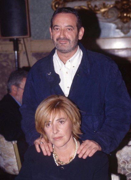 Karlos Arguiñano y su mujer, Luisi, en un evento en 1996.