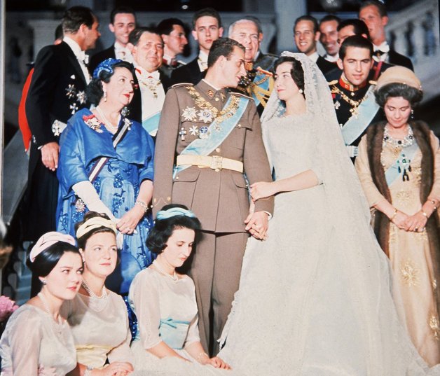 Los reyes Juan Carlos y Sofía se casaron el 14 de mayo de 1962.