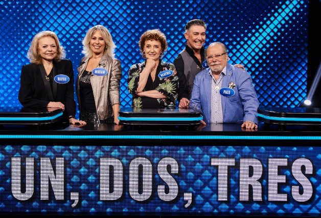 Parte del elenco de 'Un, dos tres' participó en 'Family Feud'.