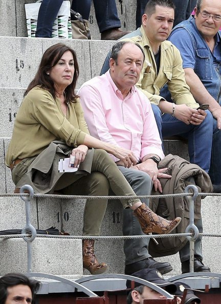 Con Luismi el chatarrero, ex de Ágatha Ruíz de la Prada.