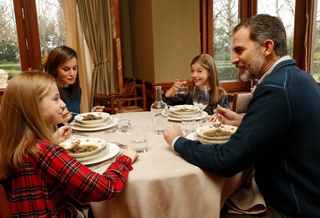 La reina ha inculcado a su familia su pasión por la alimentación saludable.