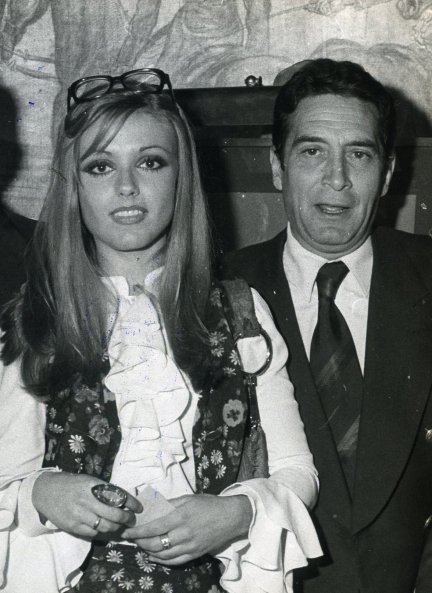 Silvia con Rafael Arcos, que fue su pareja sentimental.