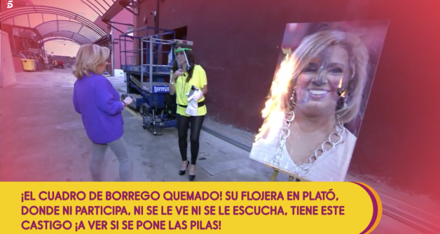 Borrego reprochó a Carmen Alcayde lo mal que se porta con ella en el programa.