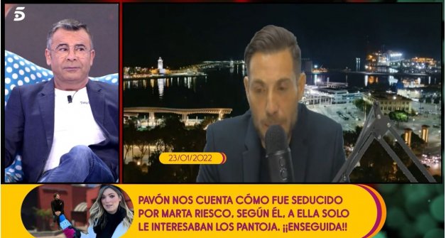 Jorge Javier, de lo más incrédulo con Antonio David.