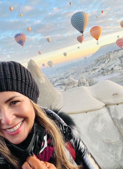 Nuria está entusiasmada con su viaje a la Capadocia.