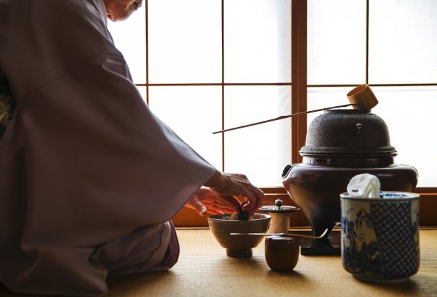 La ceremonia del té es todo un ritual en Japón