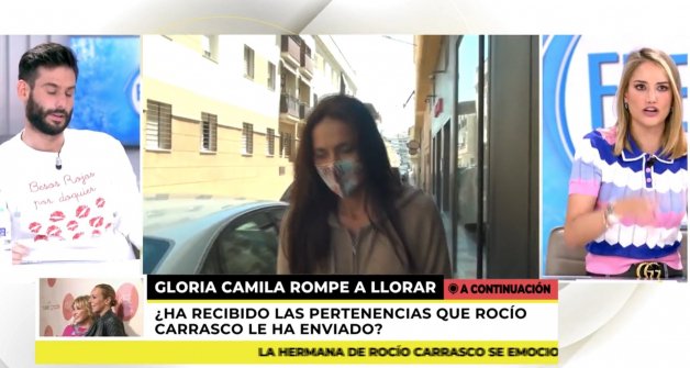 Alba Carrillo, hoy, en Ya es Mediodía Fresh (Telecinco).